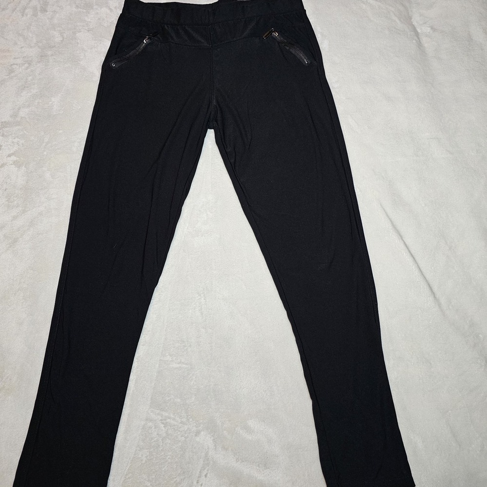 COCO + CARMEN Women's Large/Xlarge Strechy Black Pants Y2K